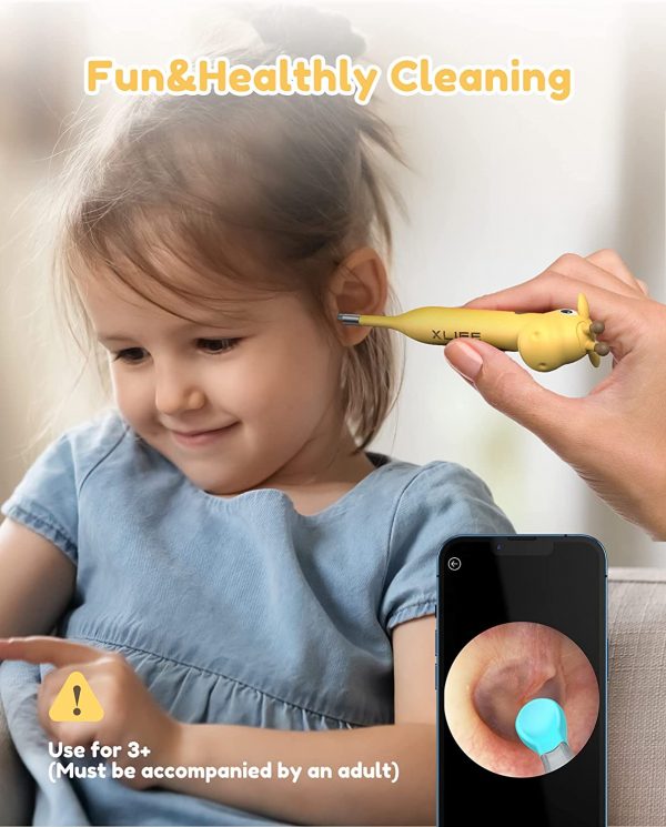 Bebird Xlife D35 Ear Wax Removal Tool for Kids use with 8MP HD camera for Smart Phones