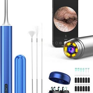 CUREGO X17 PRO MAX Ear Wax Removal Camera HD 1080p 8MP  for iPhone, iPad, Android Phones
