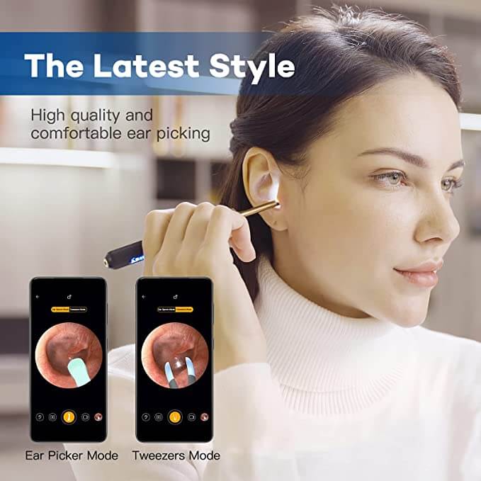 CUREGO X17 PRO MAX Ear Wax Removal Camera HD 1080p 8MP for iPhone